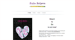 Desktop Screenshot of juliehalpern.com